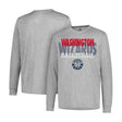 Ultra Game Men’s NBA Official Super Soft Supreme Long Sleeve T-Shirt | Washington Wizards