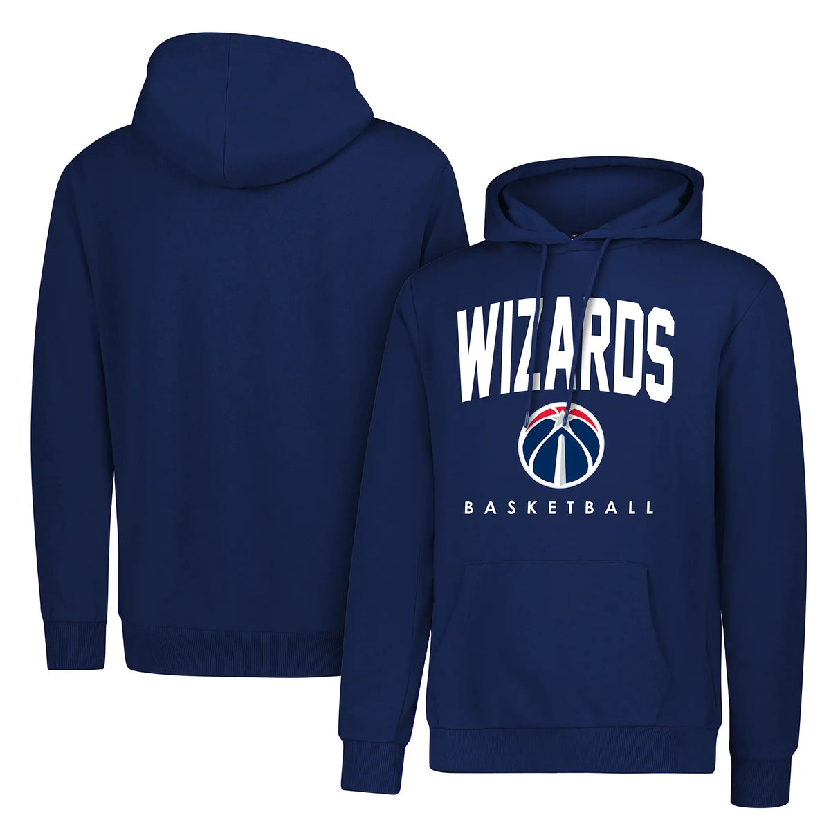 Ultra Game Men's NBA Official Super Soft Teamster Hoodie Sweatshirt | Washington Wizards