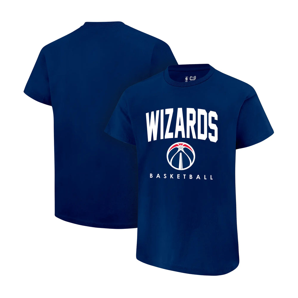 Ultra Game Men's NBA Official Super Soft Teamster Short Sleeve T-Shirt | Washington Wizards