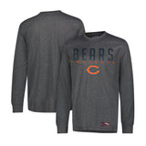 Ultra Game Men's NFL Official Game Day Long Sleeve T-Shirt | Chicago Bears