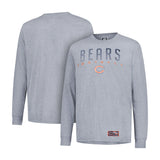 Ultra Game Men's NFL Official Game Day Long Sleeve T-Shirt | Chicago Bears