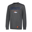 Ultra Game Men's NFL Official Game Day Long Sleeve T-Shirt | Denver Broncos