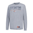 Ultra Game Men's NFL Official Game Day Long Sleeve T-Shirt | Denver Broncos