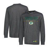 Ultra Game Men's NFL Official Game Day Long Sleeve T-Shirt | Green Bay Packers