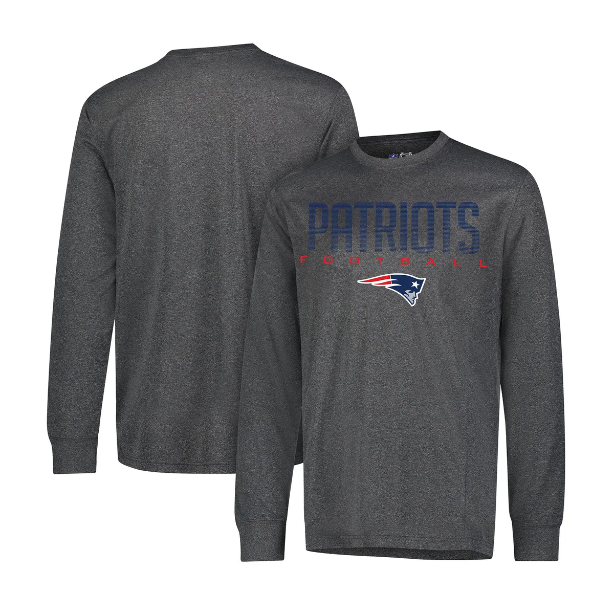 Ultra Game Men's NFL Official Game Day Long Sleeve T-Shirt | New England Patriots