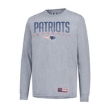 Ultra Game Men's NFL Official Game Day Long Sleeve T-Shirt | New England Patriots