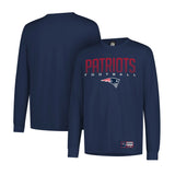 Ultra Game Men's NFL Official Game Day Long Sleeve T-Shirt | New England Patriots