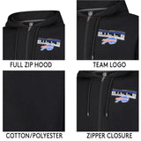 Ultra Game Mens NFL Official Supremely Soft Full Zip Hoodie Jacket | Philadelphia Eagles