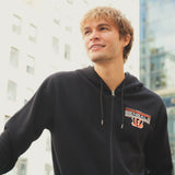 Ultra Game Mens NFL Official Supremely Soft Full Zip Hoodie Jacket | Chicago Bears