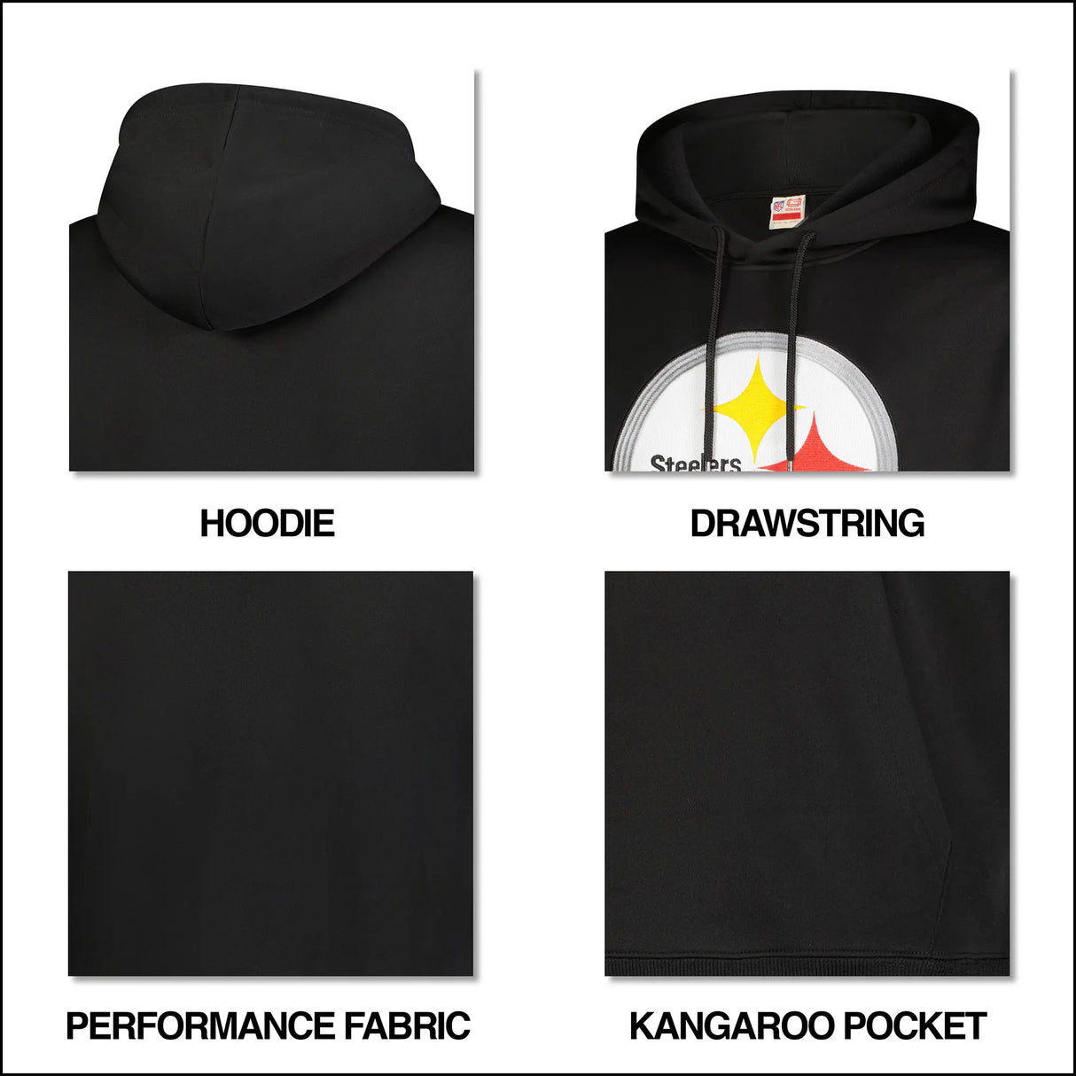Ultra Game Men's NFL Official Supremely Soft Hoodie Sweatshirt | Chicago Bears