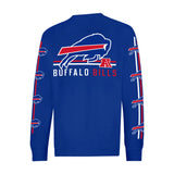 Ultra Game Men's NFL Official Super Soft Supreme Long Sleeve T-Shirt | Buffalo Bills