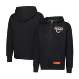 Ultra Game Mens NFL Official Supremely Soft Full Zip Hoodie Jacket | Chicago Bears