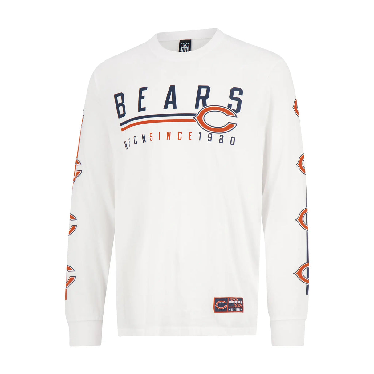 Ultra Game Men's NFL Official Super Soft Supreme Long Sleeve T-Shirt