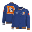 Ultra Game Mens NFL Official Supreme Heritage Satin Jacket | Denver Broncos