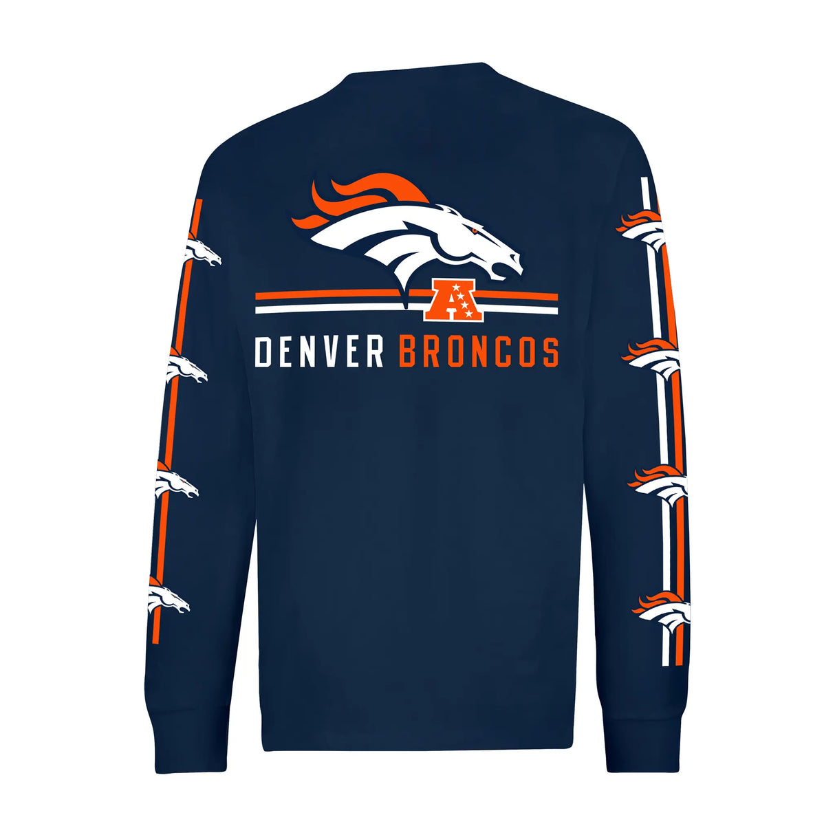 Ultra Game Men's NFL Official Super Soft Supreme Long Sleeve T-Shirt