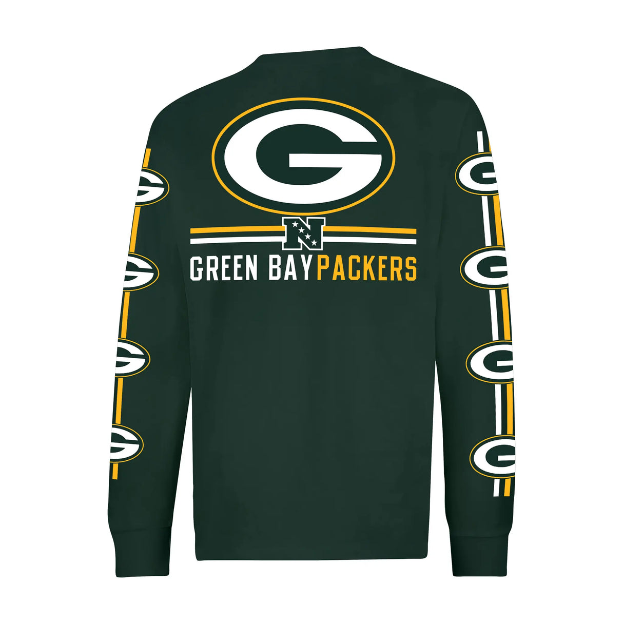 Ultra Game Men's NFL Official Super Soft Supreme Long Sleeve T-Shirt | Green Bay Packers