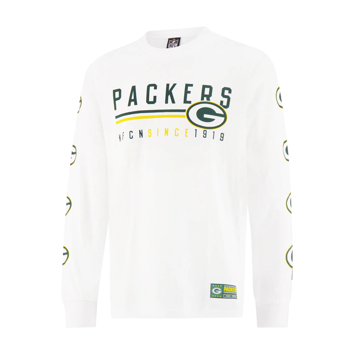 Ultra Game Men's NFL Official Super Soft Supreme Long Sleeve T-Shirt