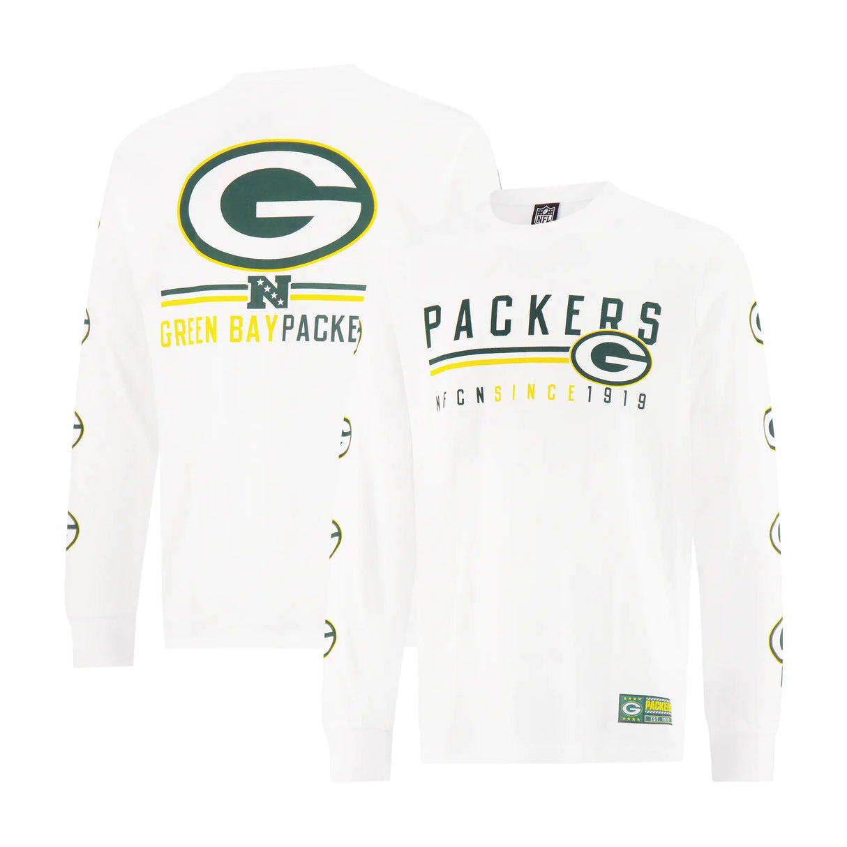 Ultra Game Men's NFL Official Super Soft Supreme Long Sleeve T-Shirt