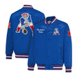 Ultra Game Mens NFL Official Supreme Heritage Satin Jacket | New England Patriots