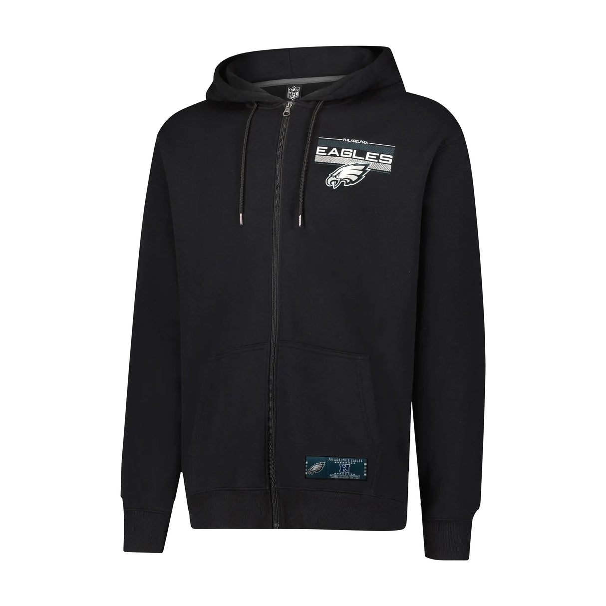 Ultra Game Mens NFL Official Supremely Soft Full Zip Hoodie Jacket | Philadelphia Eagles