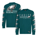 Ultra Game Men's NFL Official Super Soft Supreme Long Sleeve T-Shirt