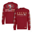Ultra Game Men's NFL Official Super Soft Supreme Long Sleeve T-Shirt | San Francisco 49ers