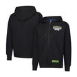 Ultra Game Mens NFL Official Supremely Soft Full Zip Hoodie Jacket | Seattle Seahawks