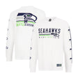 Ultra Game Men's NFL Official Super Soft Supreme Long Sleeve T-Shirt | Seattle Seahawks