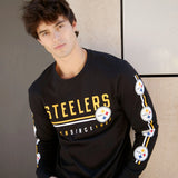 Ultra Game Men's NFL Official Super Soft Supreme Long Sleeve T-Shirt | San Francisco 49ers
