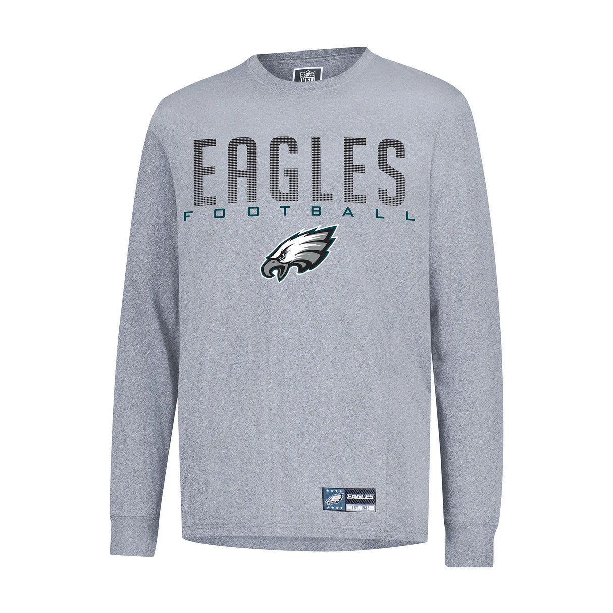 Ultra Game Men's NFL Official Game Day Long Sleeve T-Shirt | Philadelphia Eagles