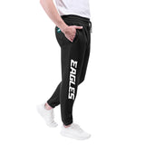 Ultra Game Men's NFL Official Super Soft Game Day Jogger Sweatpants | Philadelphia Eagles