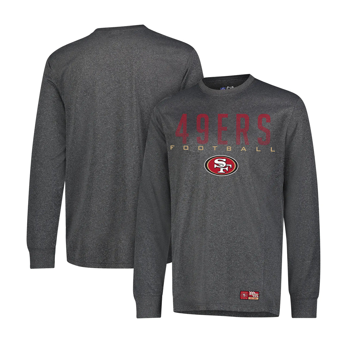 Ultra Game Men's NFL Official Game Day Long Sleeve T-Shirt