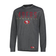 Ultra Game Men's NFL Official Game Day Long Sleeve T-Shirt | San Francisco 49ers