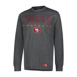 Ultra Game Men's NFL Official Game Day Long Sleeve T-Shirt | San Francisco 49ers