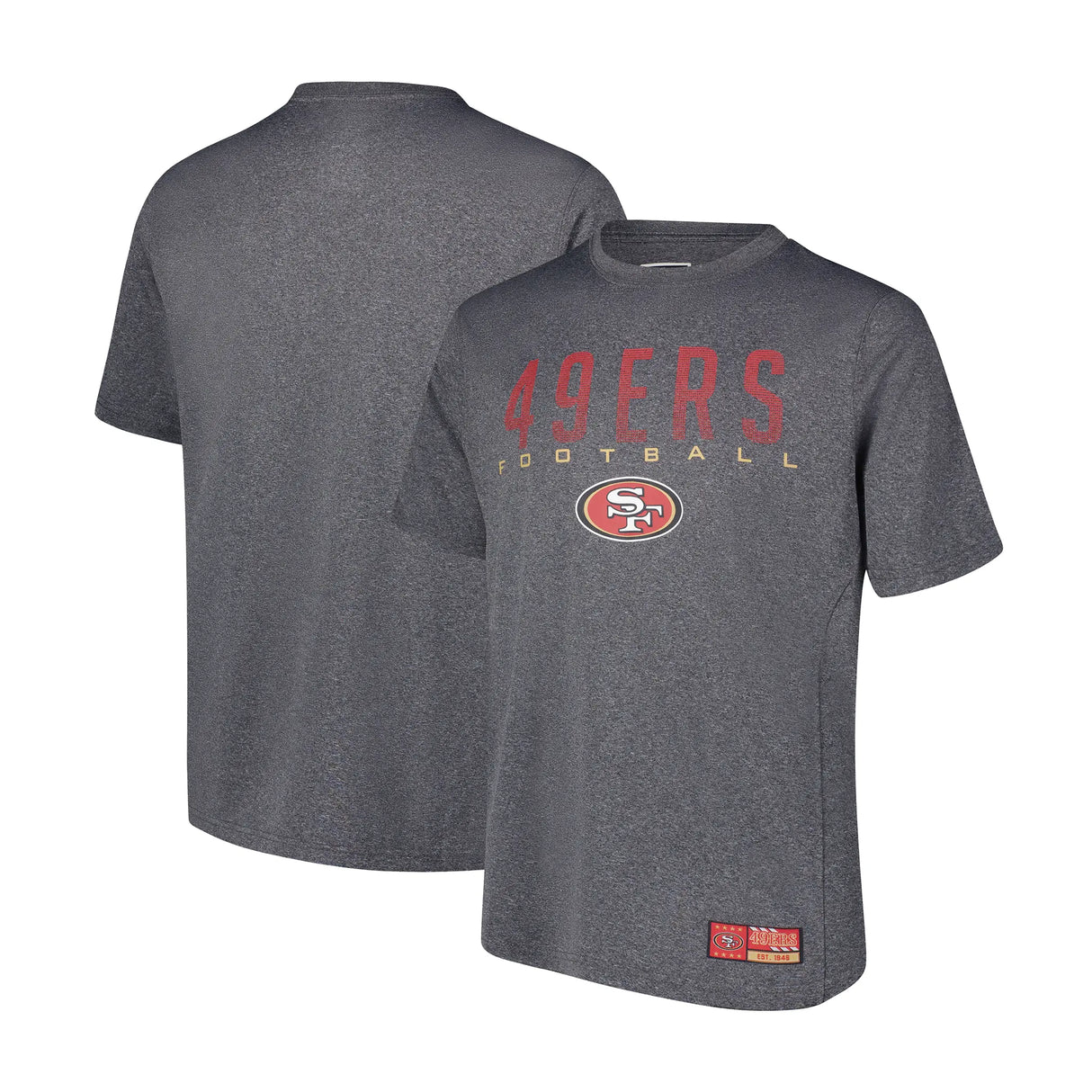 Ultra Game Men's NFL Official Super Soft Game Day T-Shirt | San Francisco 49ers