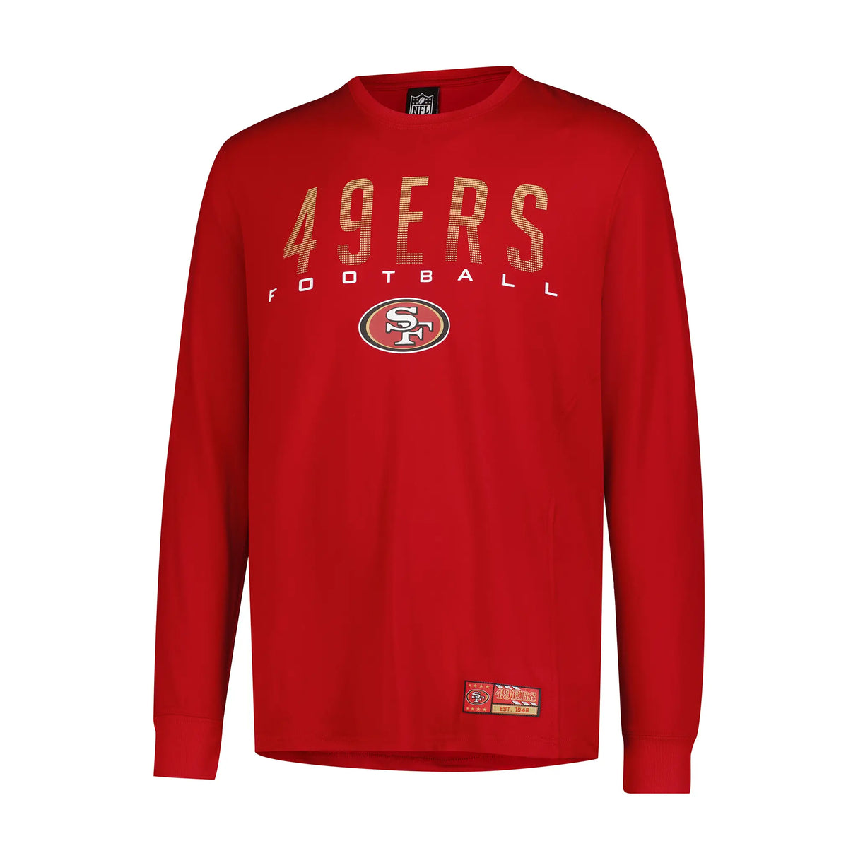 Ultra Game Men's NFL Official Game Day Long Sleeve T-Shirt