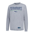 Ultra Game Men's NFL Official Game Day Long Sleeve T-Shirt | Seattle Seahawks