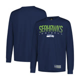 Ultra Game Men's NFL Official Game Day Long Sleeve T-Shirt