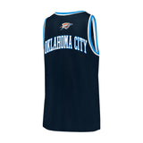 Ultra Game Men's NBA Official Super Soft Jersey Tank Top Muscle T-Shirt | Oklahoma City Thunder