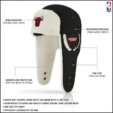 Ultra Game Unisex Adult NBA Official Knit Soft Beanie with NBA Logo | Chicago Bulls