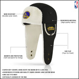 Ultra Game Unisex Adult NBA Official Knit Soft Beanie with NBA Logo | Golden State Warriors