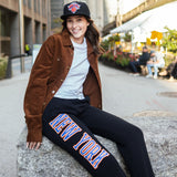 Ultra Game Women's NBA Official Super Soft Active Fleece Sweatpants Joggers | Los Angeles Lakers