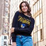 Ultra Game Women's NBA Official Super Soft Crop Top Shirt