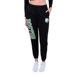 Ultra Game Women's NBA Official Super Soft Active Fleece Sweatpants Joggers | Boston Celtics