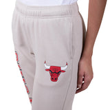Ultra Game Women's NBA Official Super Soft Active Fleece Sweatpants Joggers | Chicago Bulls