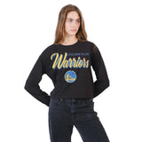 Ultra Game Women's NBA Official Super Soft Crop Top Shirt | Golden State Warriors