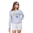 Ultra Game Women's NBA Official Super Soft Crop Top Shirt | Golden State Warriors