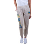 Ultra Game Women's NBA Official Super Soft Active Fleece Sweatpants Joggers | Golden State Warriors