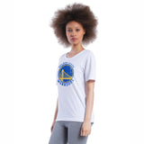 Ultra Game Women's NBA Official Soft Vintage Distressed Graphics T-Shirt | Golden State Warriors