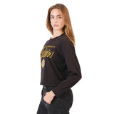 Ultra Game Women's NBA Official Super Soft Crop Top Shirt | Los Angeles Lakers